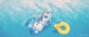 summer,frozen,swimming