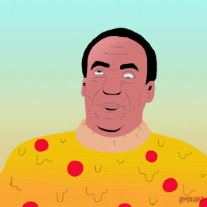 pizza,lol,television,artists on tumblr,celebs,henry the worst,henry bonsu,bill cosby