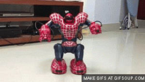spiderman,robot