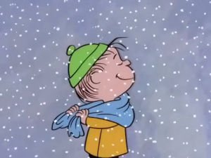 charlie brown,a charlie brown christmas,snow,peanuts,snowing
