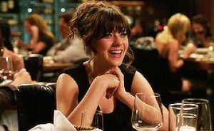 movies,comedy,laughing,new girl,dinner scene