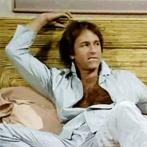 flirting,lovey,my body is ready,jack tripper,come hither,threes company,john ritter
