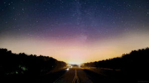cinemagraph,nature,perfect loop,milky way,stars,cars,galaxy,cinemagraphs,highway,living stills,rissa