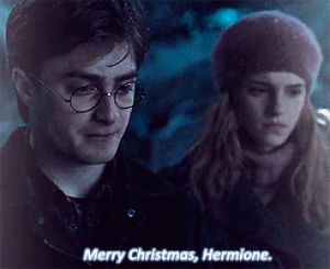 hogwarts christmas,christmas,hp,fandom,sadness,hermione granger,hermione,ron weasley,ron,hogwarts,changes,ronald weasley,harry and hermione,things change,christmas feels,hp fandom,hermione and harry,christmas in hogwarts