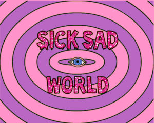 sick sad world,90s,pink,tv show,grunge,daria