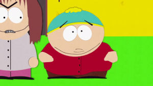 eric cartman,shocked,unhappy,shelly marsh,not cool