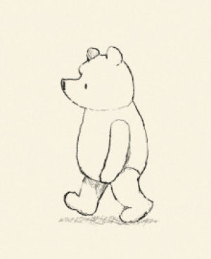 bear,winnie the pooh,pooh,walk cycle,animation,cartoon