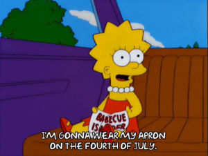 happy,lisa simpson,episode 10,excited,season 12,joyous,12x10