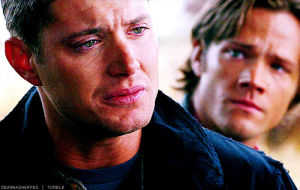 dean winchester,pizza,supernatural,tears,fml,peasant,i hate life,poor you