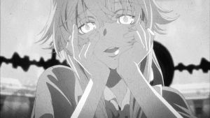 Гифка аниме юно гасай mirai nikki гиф картинка, скачать анимированный ...
