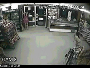 funny,fail,fall,ouch,home video,wax,robbers