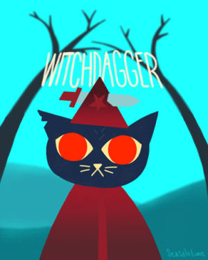 night in the woods,witch dagger