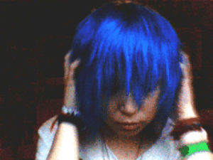 emo,inspired,hair,hipster,bored,colour,scene,derp,blue hair,neo,made a,testing,nevermind,dyed hair,oshare kei,scene kid,first ever,coloured hair,gonna regret this,r jag cool nu