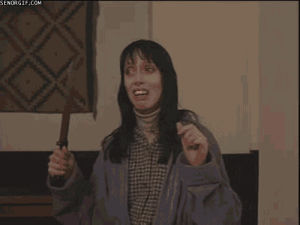 crazy,the shining,movies,celebrities,zombie,knife,sad but true,shelly duval