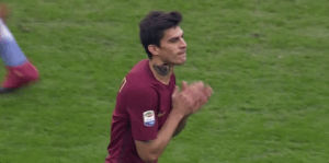 reaction,football,soccer,reactions,please,why,frustrated,roma,as roma,calcio,perotti,diego perotti,are you kidding