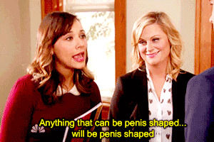 ann perkins,parks and recreation,high five,leslie knope,two parties