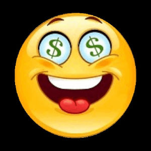 emoji,money,transparent