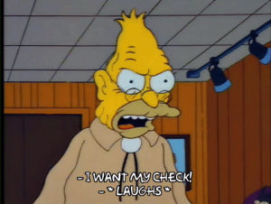 season 4,angry,episode 19,work,grampa simpson,justice,4x19,payment