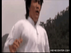 bruce lee,angry,threaten
