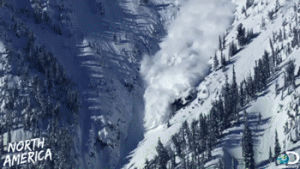 avalanche,snow,discovery channel,north america