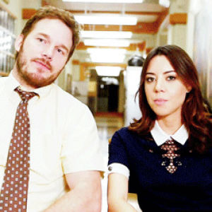 parks and recreation,parks and rec,chris pratt,aubrey plaza,april ludgate,andy dwyer