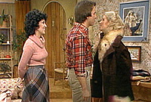 suzanne somers,joyce dewitt,john ritter,1970s threes company,classic tv shows