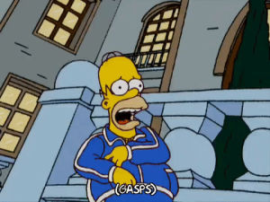 homer simpson,episode 4,scared,season 20,krusty the clown,zombies,20x04,surrounded,the rich texan