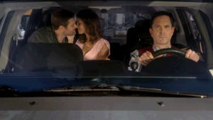 kissing,car,the odd couple,murph,team steve