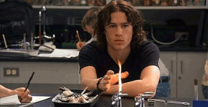 heath ledger,movie,lovey,fire,10 things i hate about you
