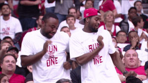 houston rockets,nba fans,basketball,rockets,back and forth,dance,dancing,friends,nba,fans,friendship,playoffs,dance party,nba playoffs,2017 nba playoffs,come dance with me