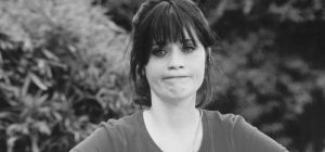 black and white,sad,crying,new girl,cry,zooey deschanel,tears,my baby