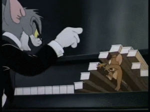 classical music,glissando,liszt,tom and jerry,piano,mouse,musicpoint,music,cat,music blog,music blogs,themusicpoint,hungarian rhapsody,best music blogs,cartoons comics