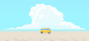 illustration,animation,summer,trip
