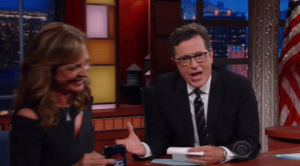 stephen colbert,allison janney,the late show with stephen colbert