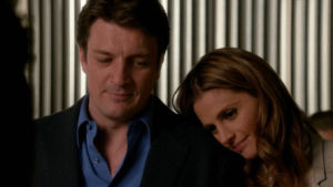 Castle kate beckett caskett GIF - Find on GIFER