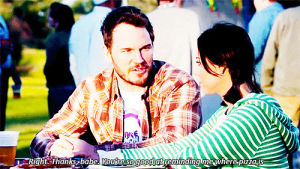 television,parks and recreation,pizza,parks and rec,april ludgate,babe,andy dwyer,andy and april