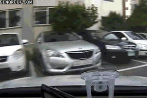 funny,wtf,crash,whoops,parking