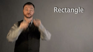 rectangle,sign language,sign with robert,asl,deaf,american sign language,swr