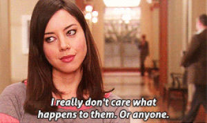 parks and recreation,aubrey plaza,television,whatever,april ludgate