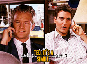 ted mosby,metaphor,tv,wedding,how i met your mother,himym,barney stinson,112,similie