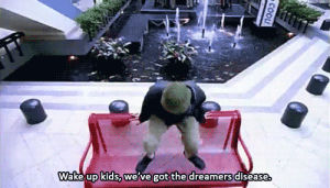 dance,dancing,music video,90s,the new radicals,get what you give,wake up kids,weve got the dreamers disease