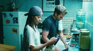 zoe saldana,bradley cooper,the words,i love domestic daisy,like this scene for instance,i dont hate this entire film