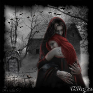 gothic,love,picture
