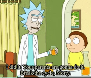 rick and morty,g,adult swim,tv and film,focus on science just might be the most solid piece of life advice one can possibly get