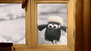 sheep,shaun the sheep,snow,frosty,snowflake,christmas,winter,aardman,animation,xmas,stop motion,window,shaunthesheep