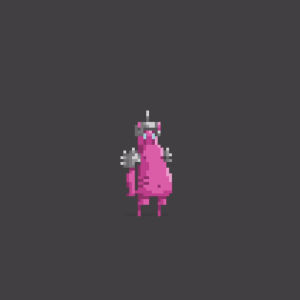 goblin,angry,wtf,pink,magic,scream,fat,indiedev,pixelart,indiegame,unity,helmet,yell,madewithunity,dusan,cezek,disconsolate
