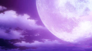 anime scenery,moon,angel beats