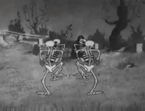 skeleton,skeleton dance