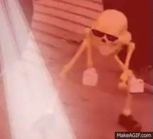 skeleton,dancing,sunglasses