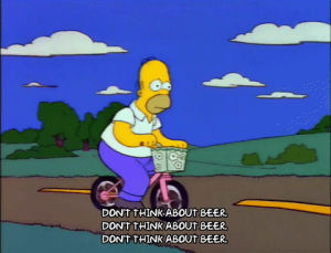 bicycle,beer,homer simpson,episode 16,obsessed,road,season 4,cycle,4x16,obsessive